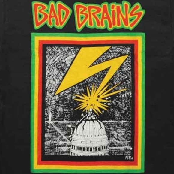 Bad Brains Capitol Strike Black Shirt - Picture 2 of 2